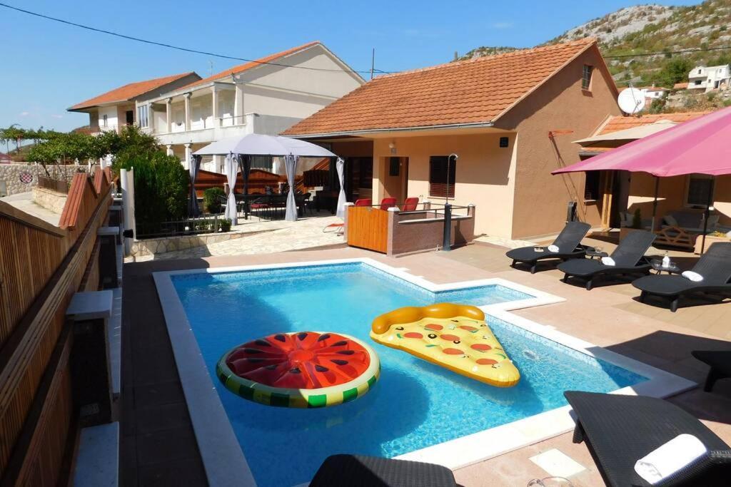 Holiday Home Jass Near Makarska Zagvozd Экстерьер фото